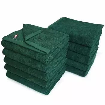 Beauty Imabari Towel Commercial Face Towels Set of 10 Murakami Towel M Color 34x86cm For Beauty Salons 100 Colors Lightweight and Thin Moss (№08