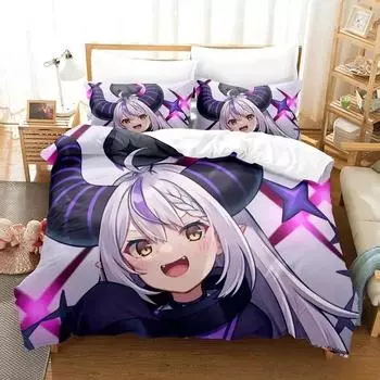 Bedding Set Single Twin Full Queen King Size Bed Set Adult Kid Bedroom Duvet cover Sets Anime parure de lit Bed 70x133cm 2pcs