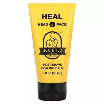 Bee Bald Heal Лечебный бальзам для волос и лица после бритья 59 мл, 1 шт, 59 мл
