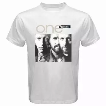 Bee Gees *One Pop Music Group Legend Robin Gibb Белая футболка унисекс S