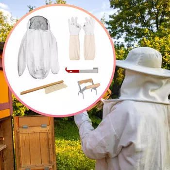 Beekeeper Jacket Gear Premium Equipment with Fencing Suit Bee Beginners Men Women