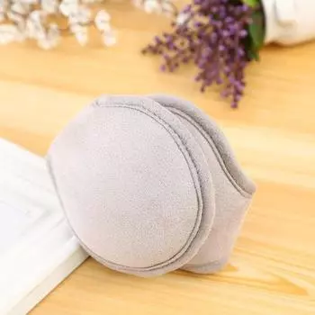 Behind the Head Protector Headband Simple Ear Cover Thick Earwarmer Female Ear Flap Man Earmuff чёрный
