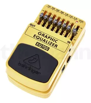 Behringer Behringer Гитарная педаль эффектов 7-полосный графический эквалайзер EQ700 ГРАФИЧЕСКИЙ ЭКВАЛАЙЗЕР