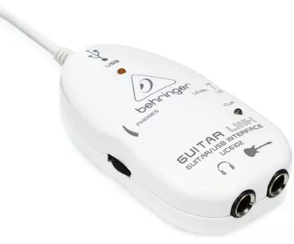 Behringer Гитара-USB Аудио Интерфейс UCG102 GUITAR LINK