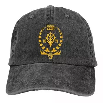 Бейсбольная кепка Principality Of Zeon Essential, шапки унисекс, женский защитный козырек Snapback, мобильный костюм Gundam GM War, кепки с аниме One Size