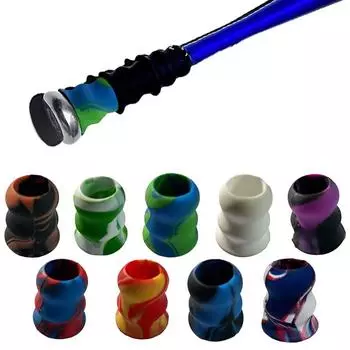 Бейсбольная/софтбольная бита Rip Bat Taper Silica Sports Fans бейсбольная бита Taper Silicone Cover Sleeves Non-Slip Outdoor Sweat Base A3