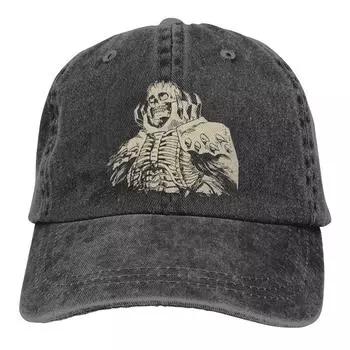 Бейсбольные кепки Skull Knight, фуражка Berserk Guts Griffith Behelit, солнцезащитные козырьки в стиле манга для унисекс One Size