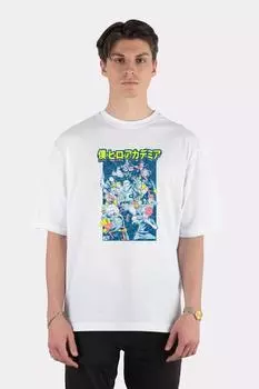 Белая футболка Oversize унисекс Plus Ultra!