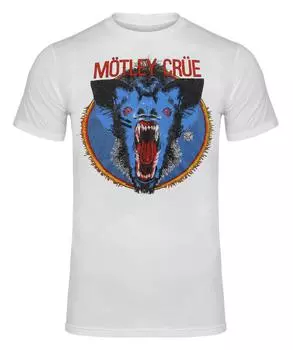 Белая рубашка Motley Crue Shout At The Devil Tour 1984 года, двусторонняя футболка унисекс S