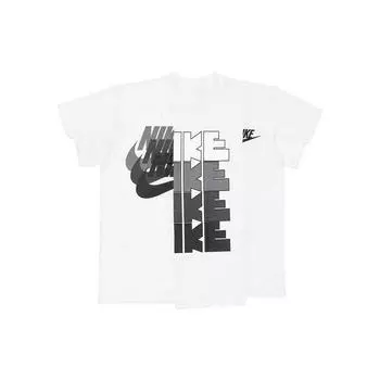 Белая женская футболка Nike x Sacai Hybrid CD6310-100 XS