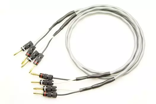 BELDEN 8471 Акустический кабель с банановым штекером, комплект из 2 шт., 1 м