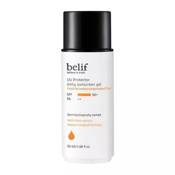 Belif UV Protector Daily Sunscreen Gel SPF50+ PA++, 50мл, 1 шт. 1 PCS