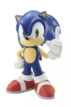 Bell Fine SoftB Sonic the Hedgehog Высота 300 мм ПВХ окрашенная завершенная фигурка BF124 приблизительно. Немасштабируемый