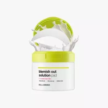 BELLAMONSTER Blemish Out Solution Lime Pad 170 мл