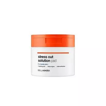 BELLAMONSTER Stress Out Solution Pad For Trouble Skin 170 мл (70 подушечек)