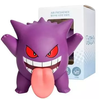 Belle Ament Pokemon Phantom Figure многоразовый освежитель воздуха для автомобиля, лаванда, 1 шт., корейский автомобильный аксессуар