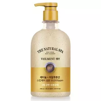 Bellman Spa Moisture Glow Слабокислотный скраб для душа с древесным ароматом, 600 г, 1 шт.