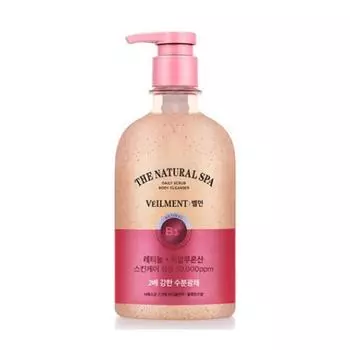Belmon Spa Hydrating Glow Мягкий кислотный скраб для тела с ароматом черной розы (580 мл)