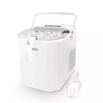 Бело-белый льдогенератор Cubeo от Kitchencook