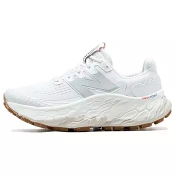 New Balance Fresh Foam X More Trail v3 белые серые резиновые кроссовки унисекс MTMORNWT 37