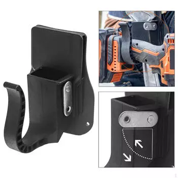 Belt Clip Hook Lightweight Practical Drill Holder Anti Drop for Carpentry Mallet