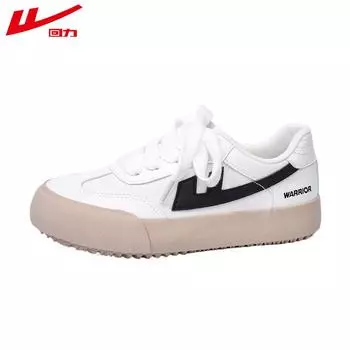 Белые туфли Warrior Pull Back Small женские повседневные универсальные легкие туфли для спорта на платформе 34 розовый