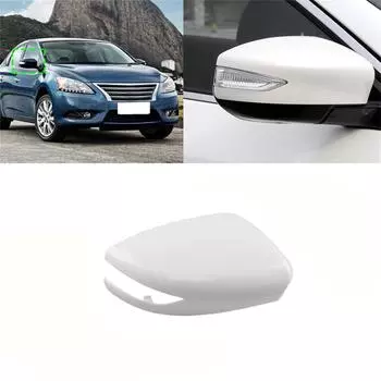 Белый грунт Крышка правого зеркала заднего вида для Nissan Sentra Altima 2013-18