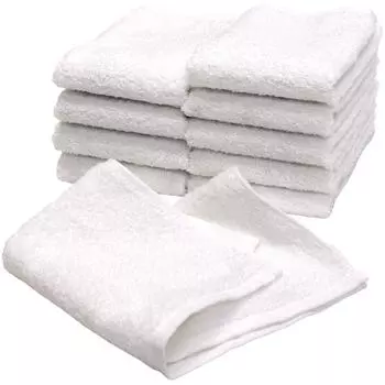 Белый коммерческий набор для мытья рук 120 шт. Сделано в Senshu Instant Quick Instant Quick Room Cotton Towel, Use, Towel, полотенце, Momme, 10, Белый, Япония, Полотенце, белый
