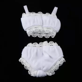 Белый кружевной костюм 1/6 для кукол BJD, аксессуары для одежды