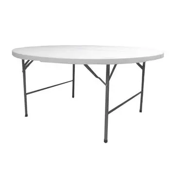 Белый стол из ПЭВП Piable 122 x 122 x 74 см