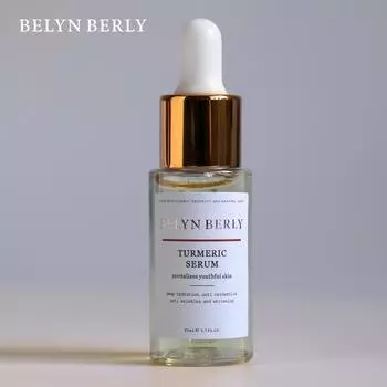 BELYN BERLY Куркума Сыворотка для лица 20 мл для удаления темных пятен Ниацинамид Гиалуроновая кислота Увлажняющая сыворотка для лица Уход за кожей