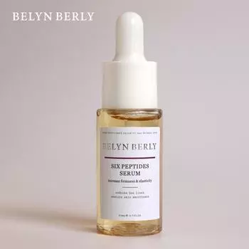 BELYN BERLY Six Peptides Face Serum 20 мл Увлажняющая лифтинговая укрепляющая сыворотка для лица Питательная Уход за кожей