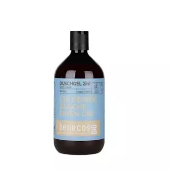 Benecos Bio 2in1 Gin Гель для душа для кожи и волос 500 мл