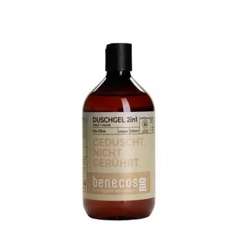Benecos Bio 2in1 Оливковый гель для душа для кожи и волос 500 мл