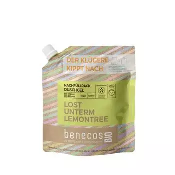 Benecos Bio Ginger+Lemon Shower Gel Refill 500ml