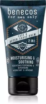 Benecos For Men Only Baume Aprs-rasage TU прозрачный