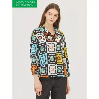 Блузка Benetton Jeffrey Babla4441 MU/42