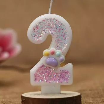 Бенгальские огни Cat Paw Original Birthday Candles для кошачьей тематики Happy Birthday Bougie Cake Decorations для детской вечеринки