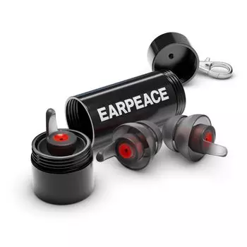 Беруши EarPeace Moto для мотоциклов, 6 шт. в 2, шумоподавление и защита органов слуха для мотоспорта, например, гонок на мотоциклах - размеры,