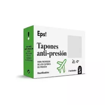 Беруши Eps с защитой от давления, размер S, 2 шт.