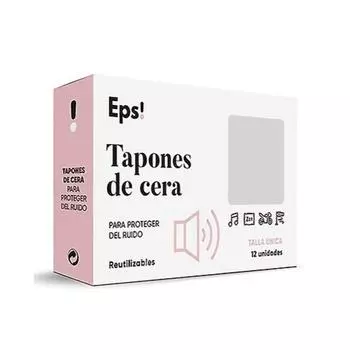 Беруши Eps восковые 12 шт.