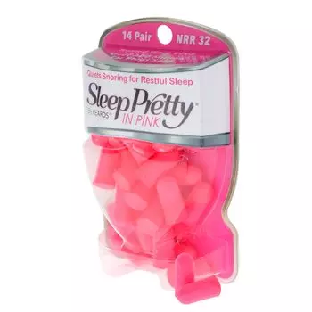 Беруши Hearos Pink для сна у женщин, 14 шт.