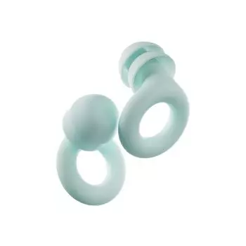 Беруши Loop Quiet 2 Plus с двойными наконечниками. Очень удобные и многоразовые беруши для защиты от движения и шума. Гибкая защита органов слуха. мятный