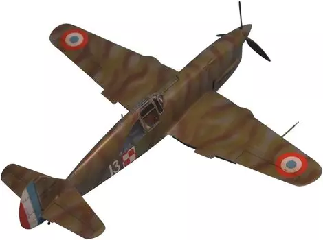 Бесплатные чертежи польских ВВС Cordron Renault Early Пластиковая модель DWS48047 1/48 CR.714C1