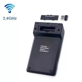 Беспроводная 2.4G Mini Usb 18 клавишная цифровая клавиатура для ноутбука ПК
