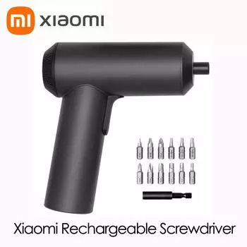 Беспроводная аккумуляторная отвертка Xiaomi Mijia 3,6 В 2000 мАч, литий-ионная электрическая отвертка 5 Нм с 12 битами S2 для дома