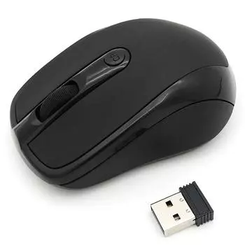 Беспроводная беспроводная мышь USB оптическая прокрутка 2,4 ГГц для портативного компьютера