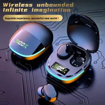 Беспроводная Bluetooth-гарнитура G9S TWS со светодиодным дисплеем Air Pro Earbuds с микрофоном Беспроводные наушники с шумоподавлением Bluetooth-наушники