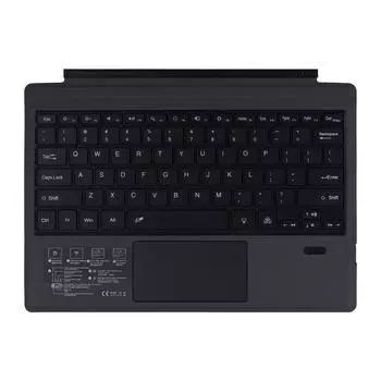 Беспроводная BT клавиатура магнитного типа с трекпадом для Microsoft Surface Pro3/4/5/6/7