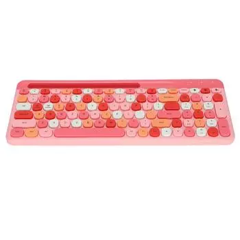 Беспроводная клавиатура Mini 100 Keys Smart Power Saving Color Computer Keyboard для Windows для IOS